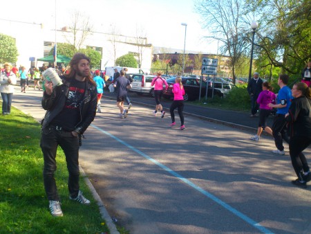 Calmen tittar Göteborgsvarvet